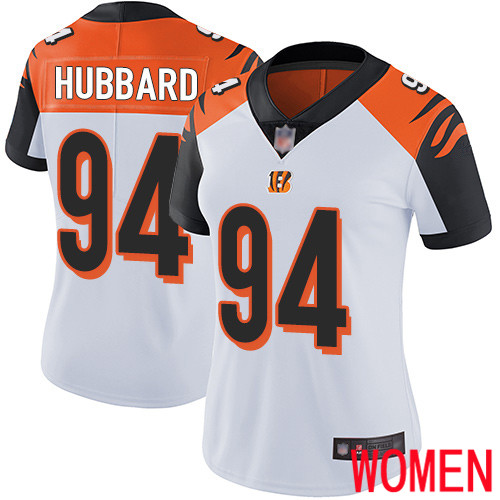 Cincinnati Bengals Limited White Women Sam Hubbard Road Jersey NFL Footballl #94 Vapor Untouchable